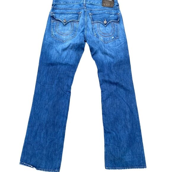 Vintage True Religion Jeans Size 34 RICKY Blue - Picture 6 of 7